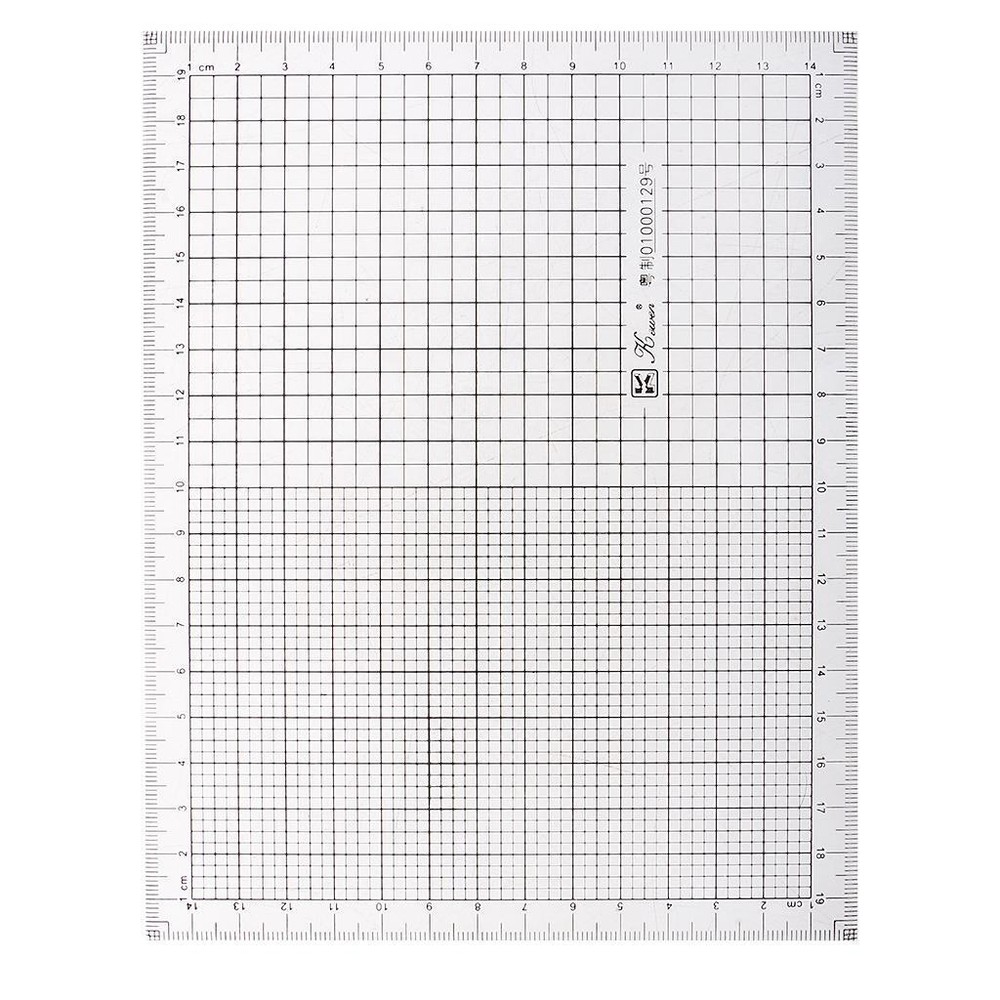 Acrylic Coordinate Ruler Graph Ruler Ruler for Hand Drawing