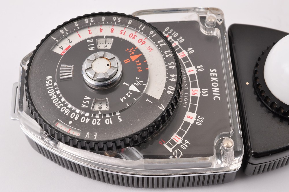 MINT SEKONIC STUDIO DELUXE MODEL L-398 Light Meter Fast delivery