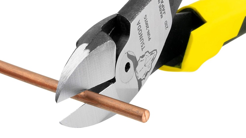PUN-200TG, High-Leverage Sharp Edged Cutting Pliers 8-inches 200mm