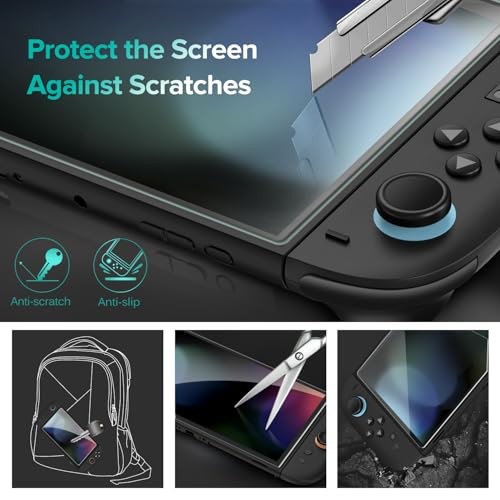 3-Pack Screen Protector Tempered Glass for Nintendo Switch 2 Model 2025,