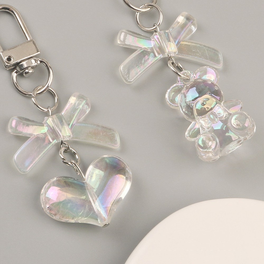 Resin Accessory Colorful Accessories Creative Keyring Multi-color Options