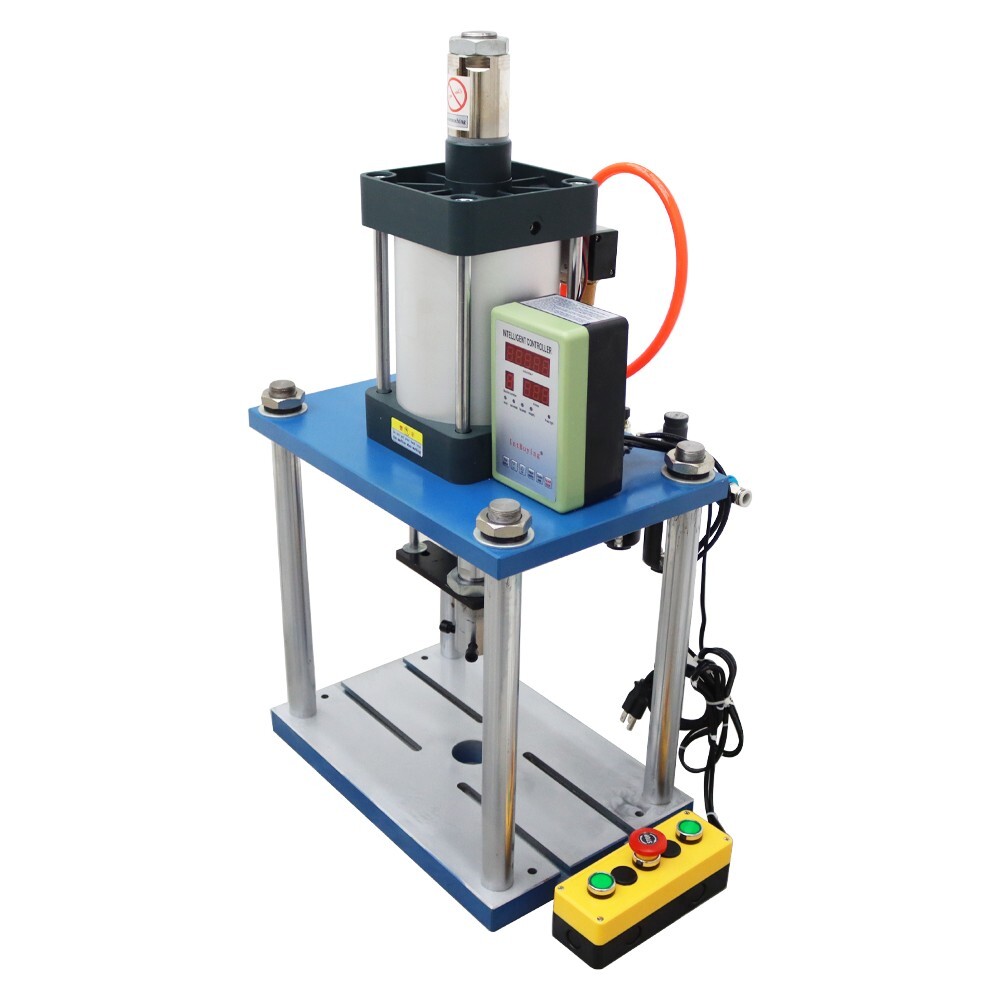 110V 2866Lbs Pneumatic Punch Press Machine w/Display Controller 0.98" Hole Dia.