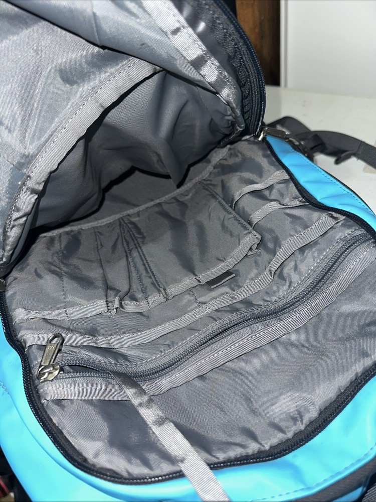 The North Face Double Shot Backpack Blue/black