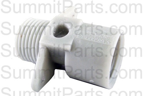 005604 - NIPPLE, WHITE, FOR WASCOMAT #005602, 438005604