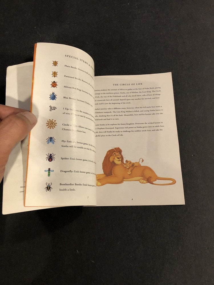 Lion king snes manual