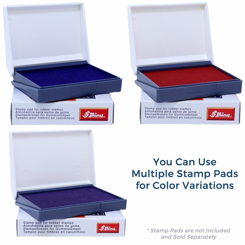 Final Notice Rubber Stamp Size 1/2" Tall x 1-1/2" Wide