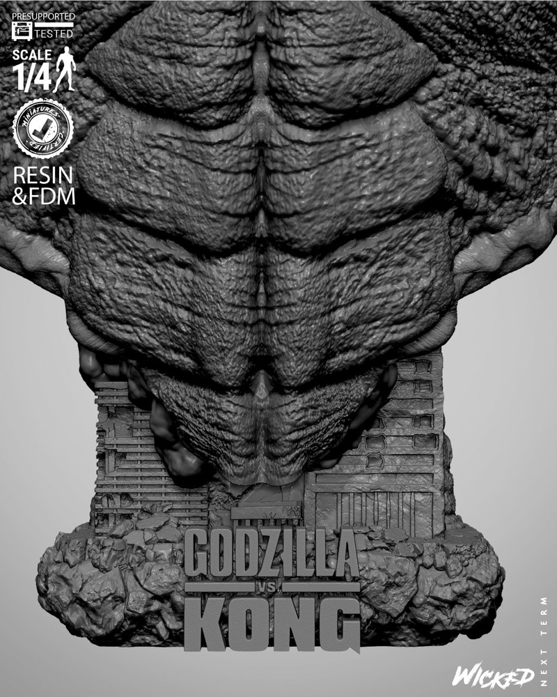 Godzilla Resin Bust Model Kit Unpainted/Unassembled