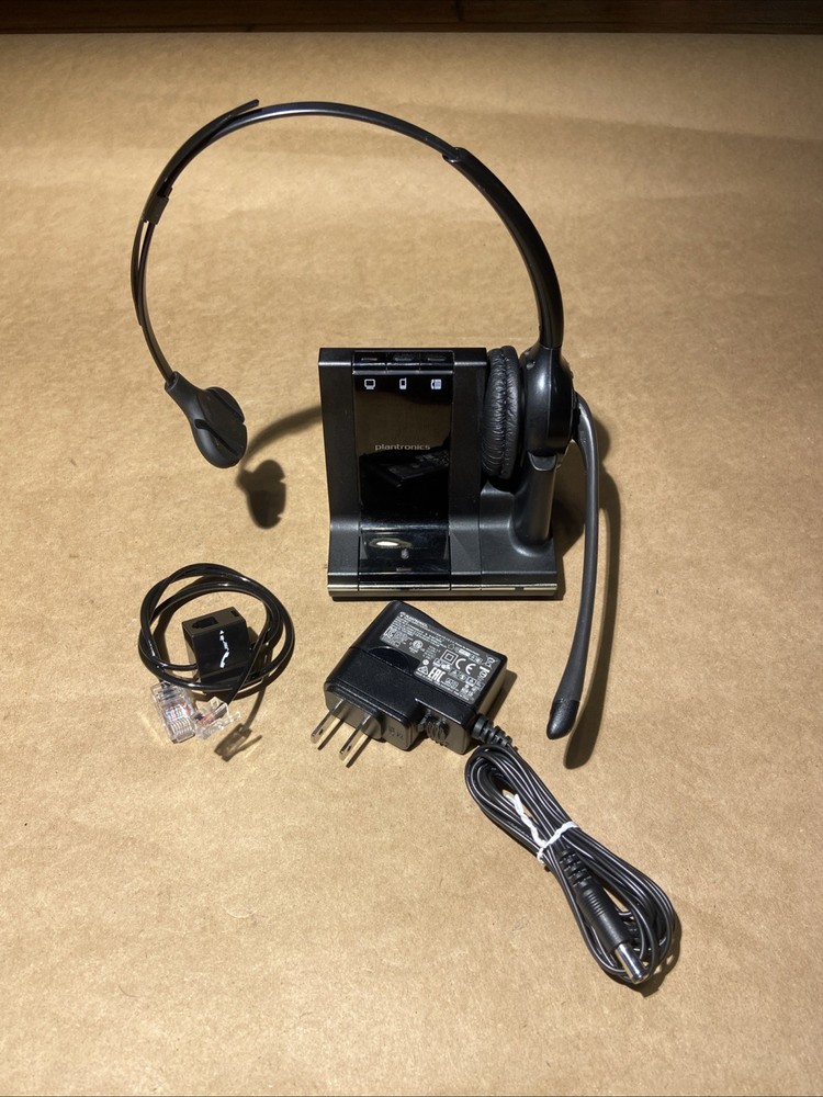 Plantronics AL8-WO2 81242 Wireless Headset System Base & Headset