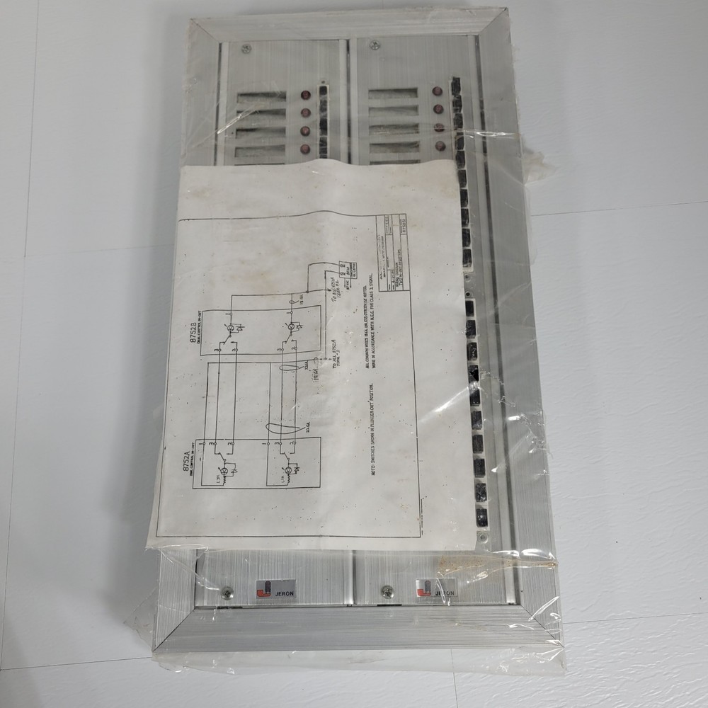 Jeron 8742A Institutional In/Out Access Panel Door Entry Call Panel Buzz Buzzer