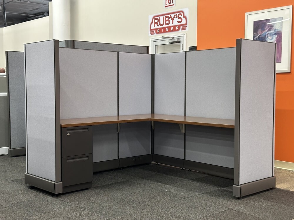 Herman Miller AO2 72x72 Used Office Cubicles