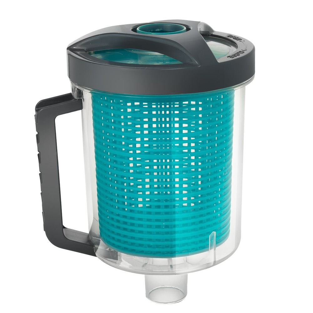 XtremepowerUS Pool Inline Leaf Canister with Basket & Skimmer Pool with 6 Sock