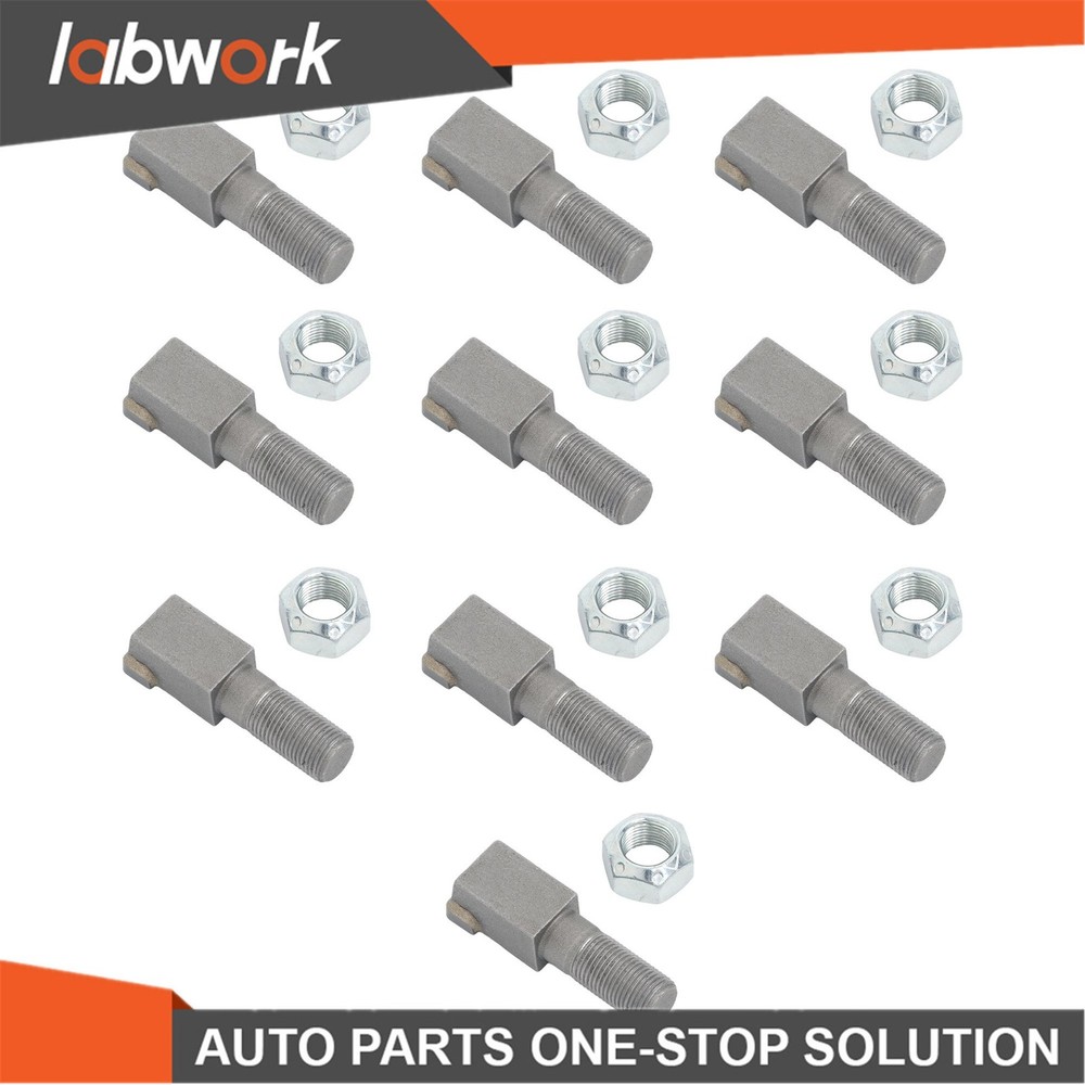 Labwork 10Pcs Threaded Stump Grinder Teeth For Shaver sc-50 sc-25 2-7/8"