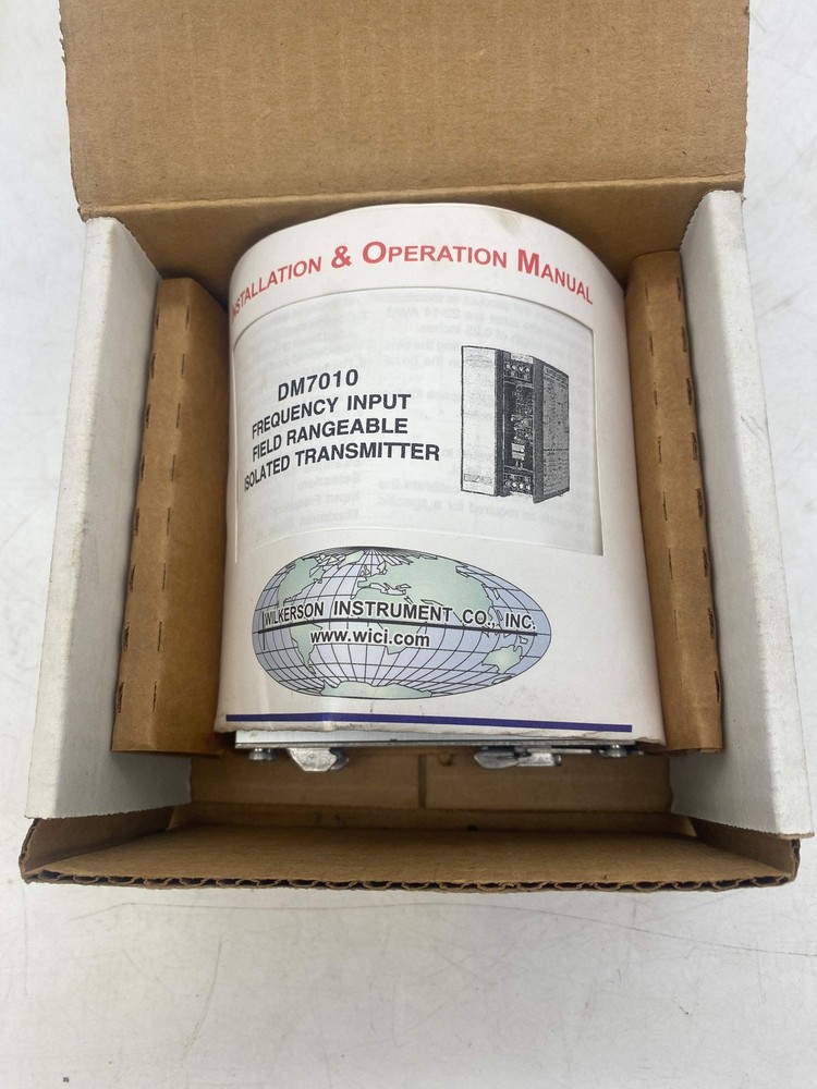 Wilkerson DM7010 Frequency Input Field Rangeable Isolated Transmitter (New)