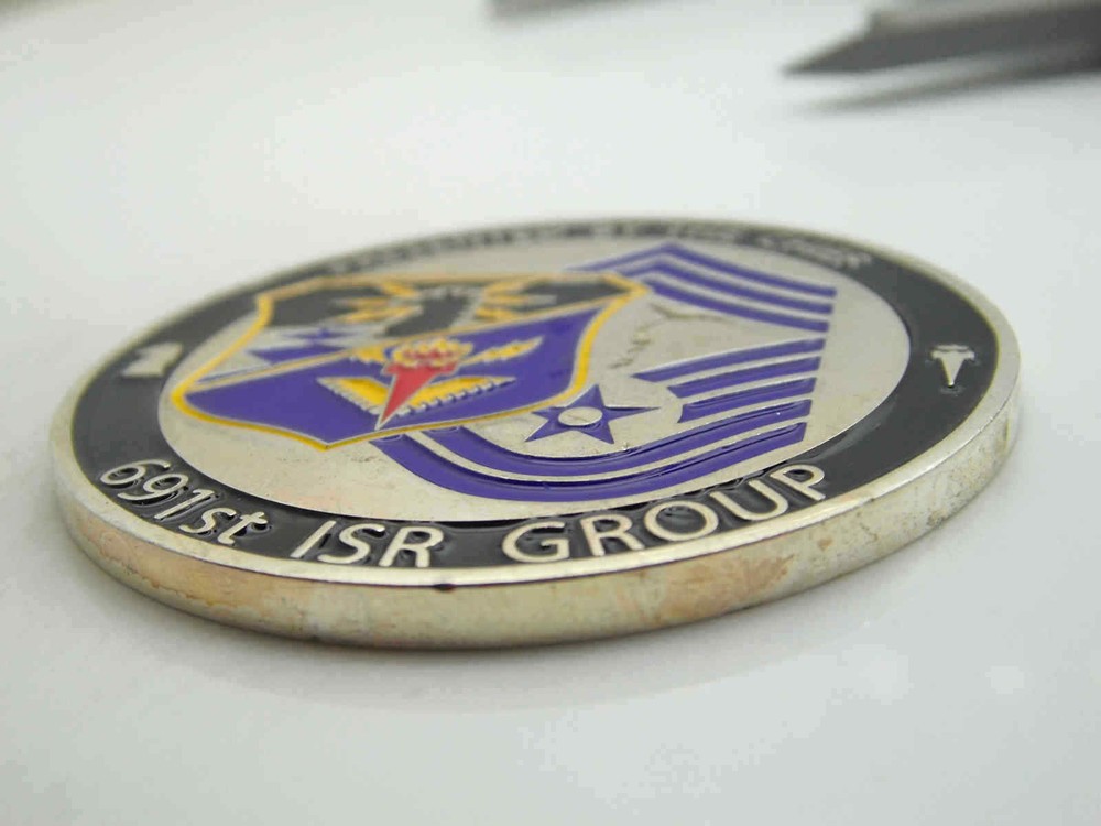 691ST ISR GROUP CHIEF CHALLENGE COIN