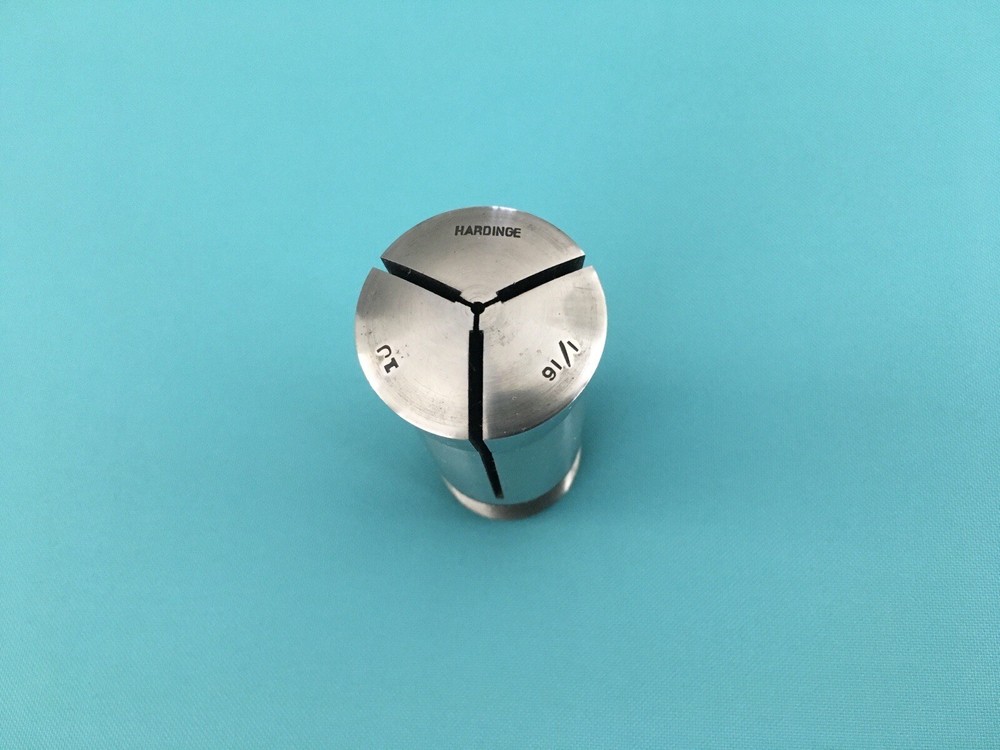 1/16” HARDINGE 1J Round Collet External Threads USA