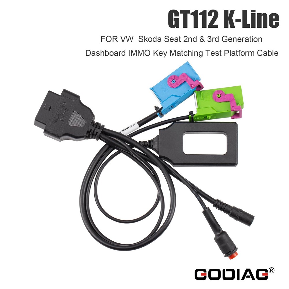 GODIAG GT112 K-Line Test Platform Cable for 2nd & 3rd Generation Dashboard IMMO