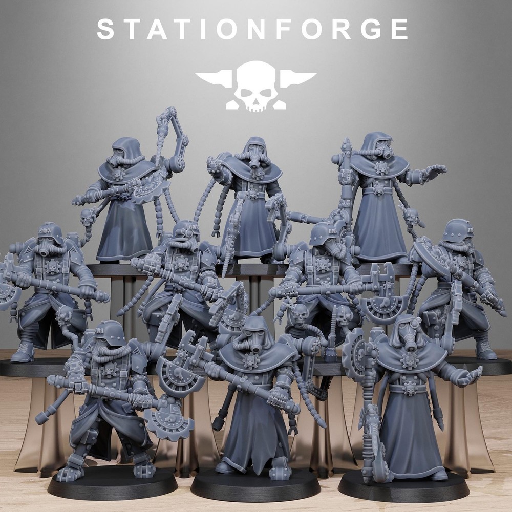 GrimGuard Tech Engineers - Set of 10