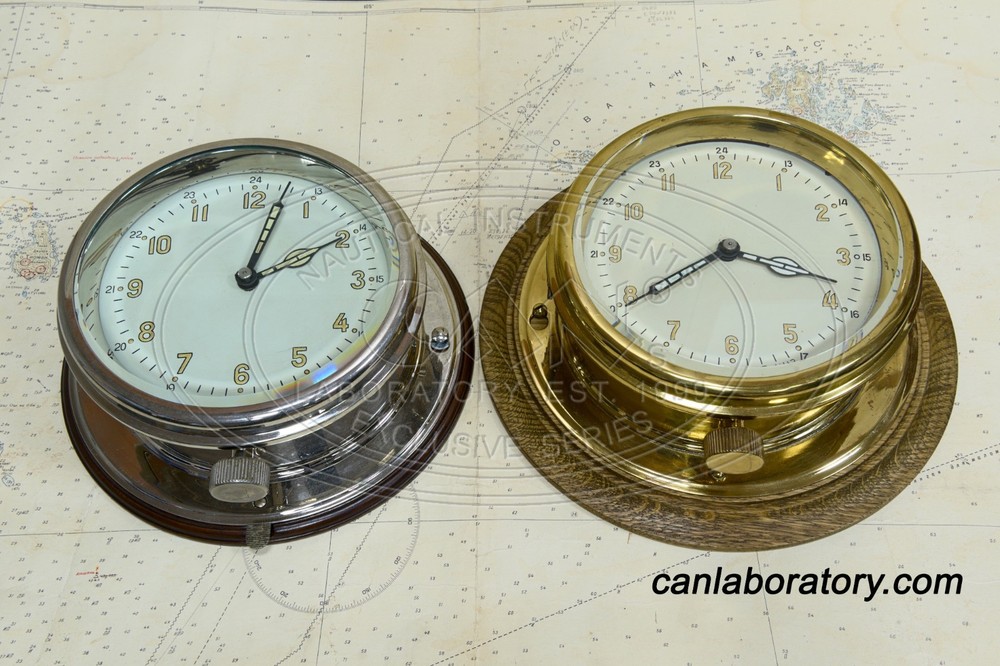 Vintage Marine Ship Wall (Soviet Navy Clock) Clock ChM USSR 1950