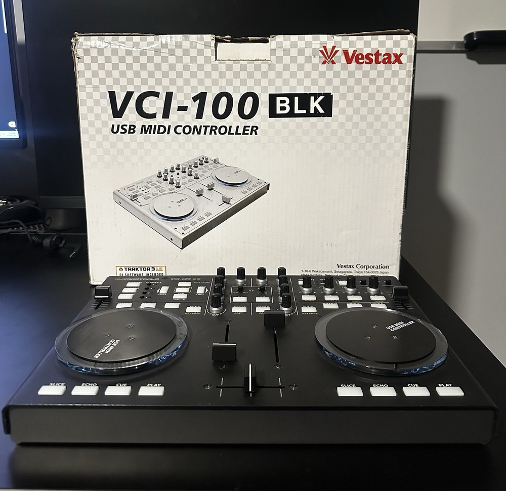 Vestax VCI-100 SE DJ TechTools USB MIDI Controller w/ Box