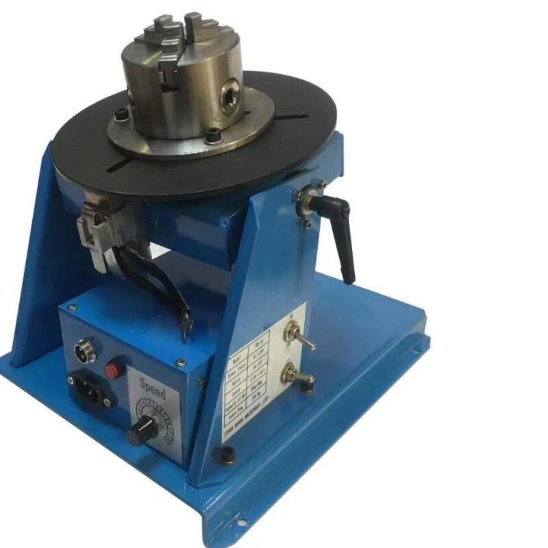 10kg Welding Positioner Compact TIG Welding Automatic Rotating Workbench/