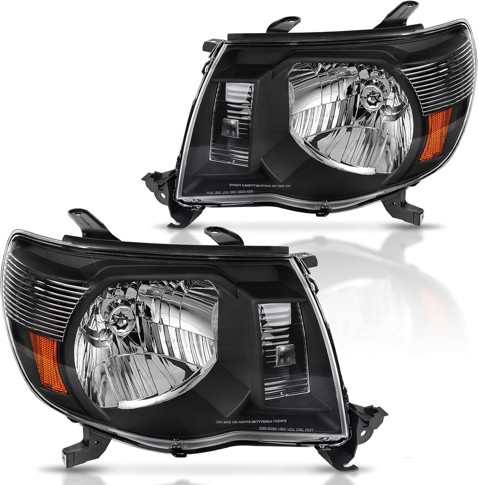 Headlights Assembly Compatible with Tacoma 2005 2006 2007 2008 2009 2010 2011 Bl