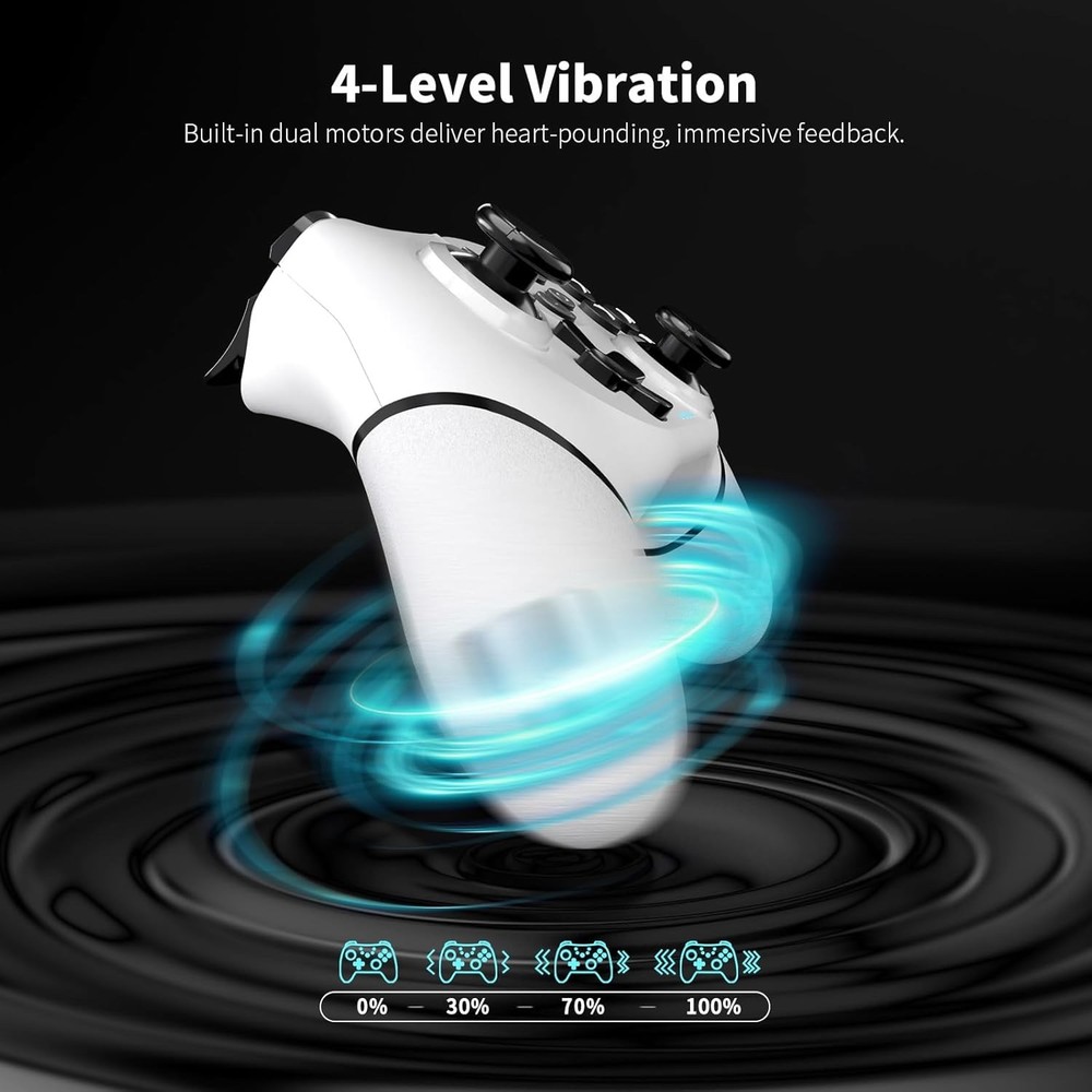 2 Packs Wireless Pro Controller for Nintendo Switch/Lite/OLED/Switch 2/PC