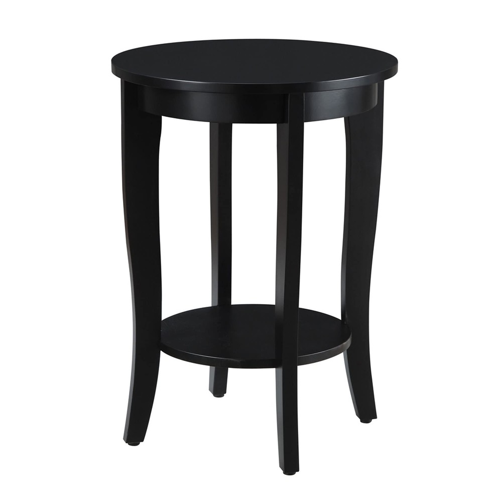 Pemberly Row Round Table in Black
