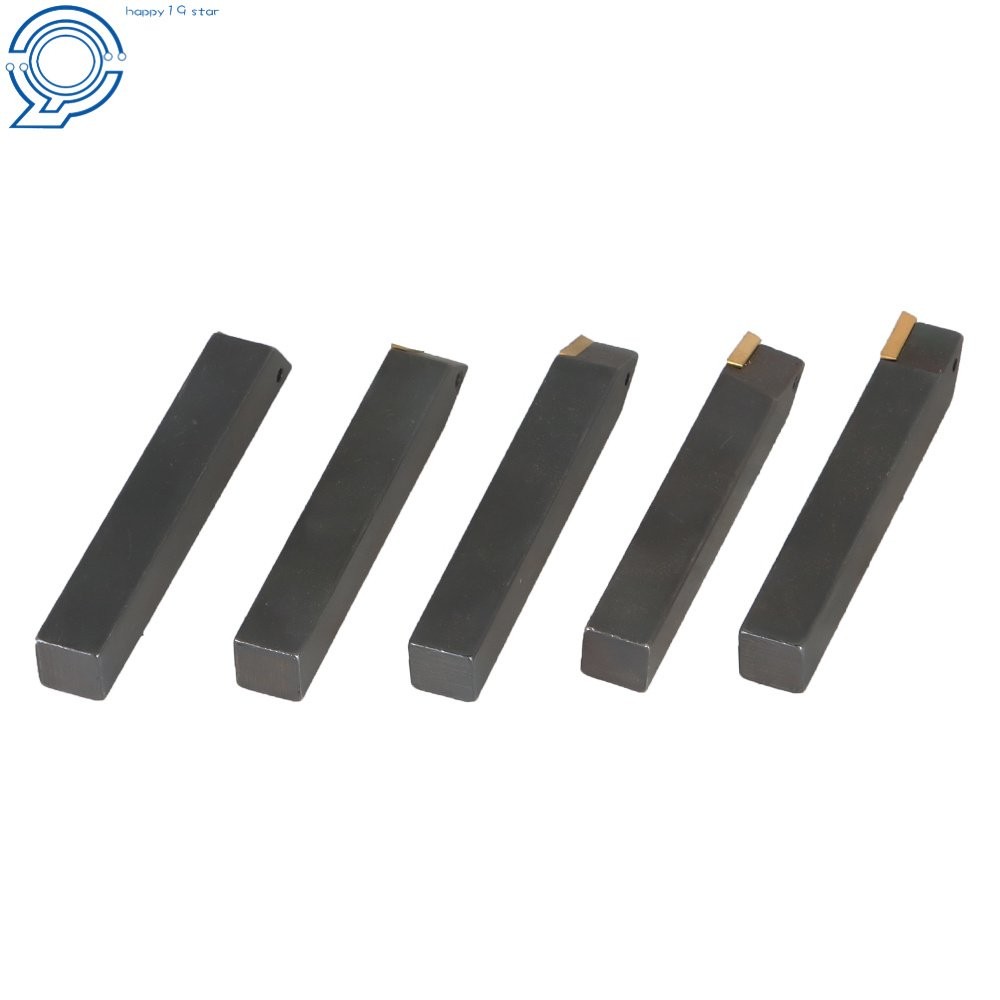 5 Pack 3/8" Carbide Indexable Turning Tool Lathe Tool Bit With Carbide Inserts