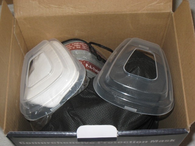 NIB HAOX REUSABLE FULL FACE RESPIRATOR
