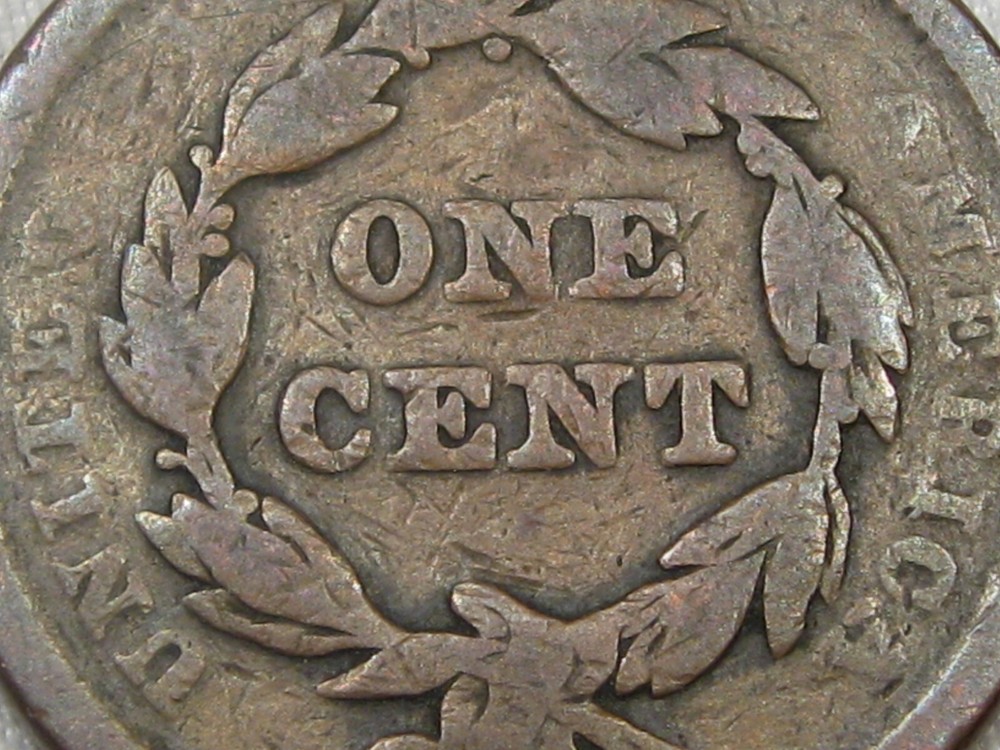 1843 Large Cent. #18
