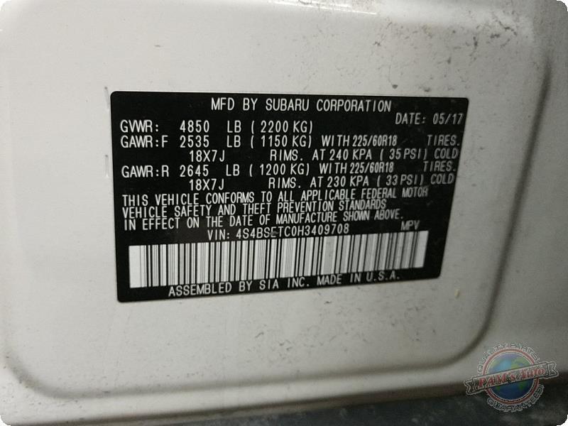Used A/C Selector Switch fits: 2017 Subaru Legacy automatic temperature control