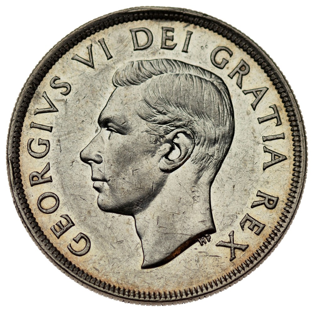 Canada - Dollar 1949 - George VI, Silver
