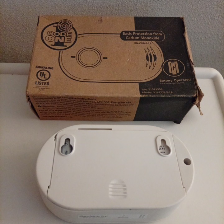 Kidde Code One Carbon Monoxide Detector, Battery Powered, CO Detector