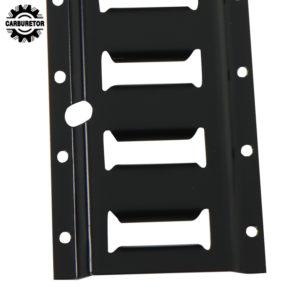 32 Pcs 5 Ft Black E Track Rails Complete Kit With Mounting Hardware For Cargo