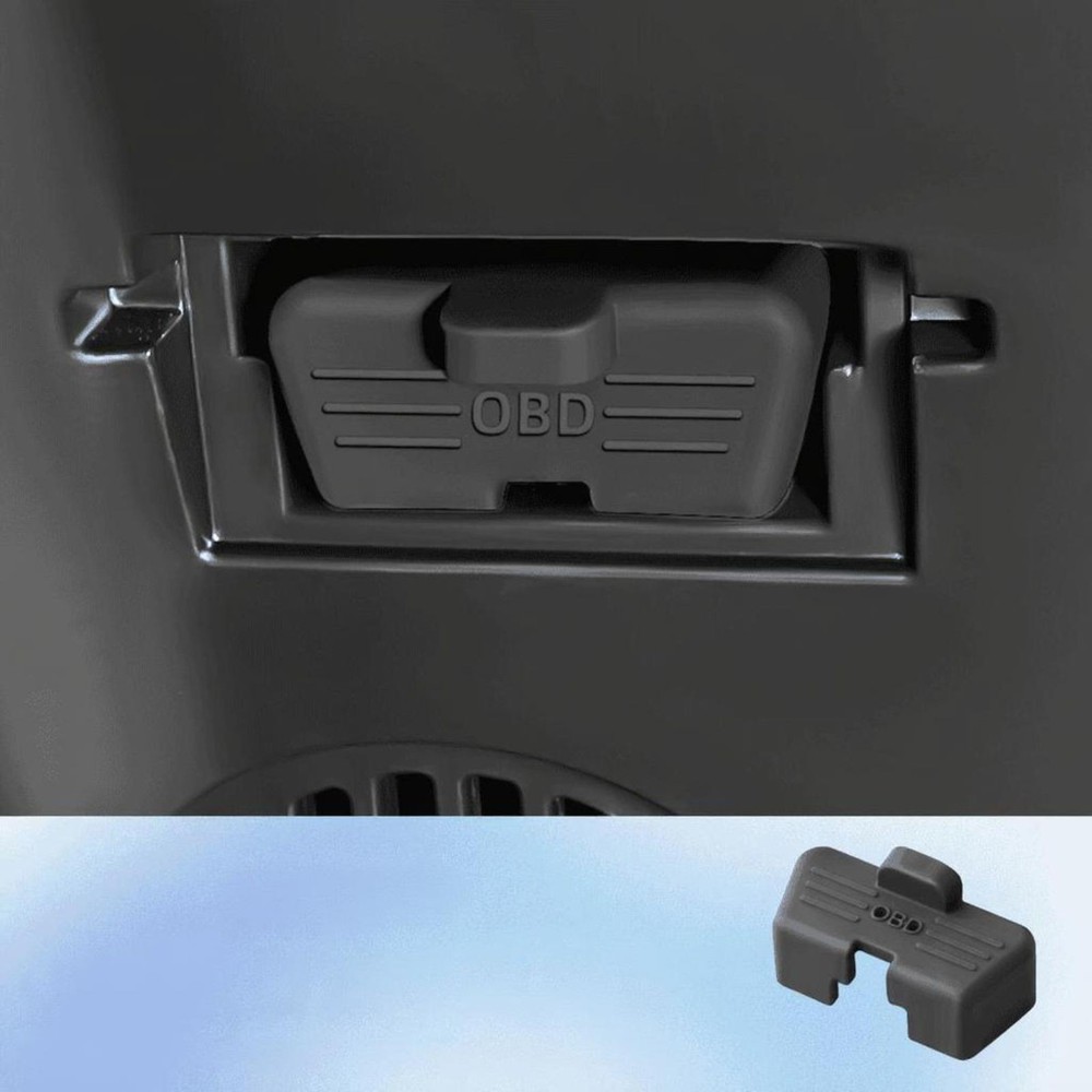 Silicone OBD Diagnostic Interface Protective Cover, dustresistant Cap, suitable
