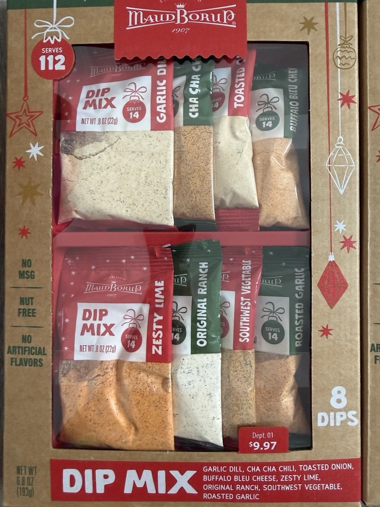 Maud Borup 8 Dip Mix - Cold & Warm Prep