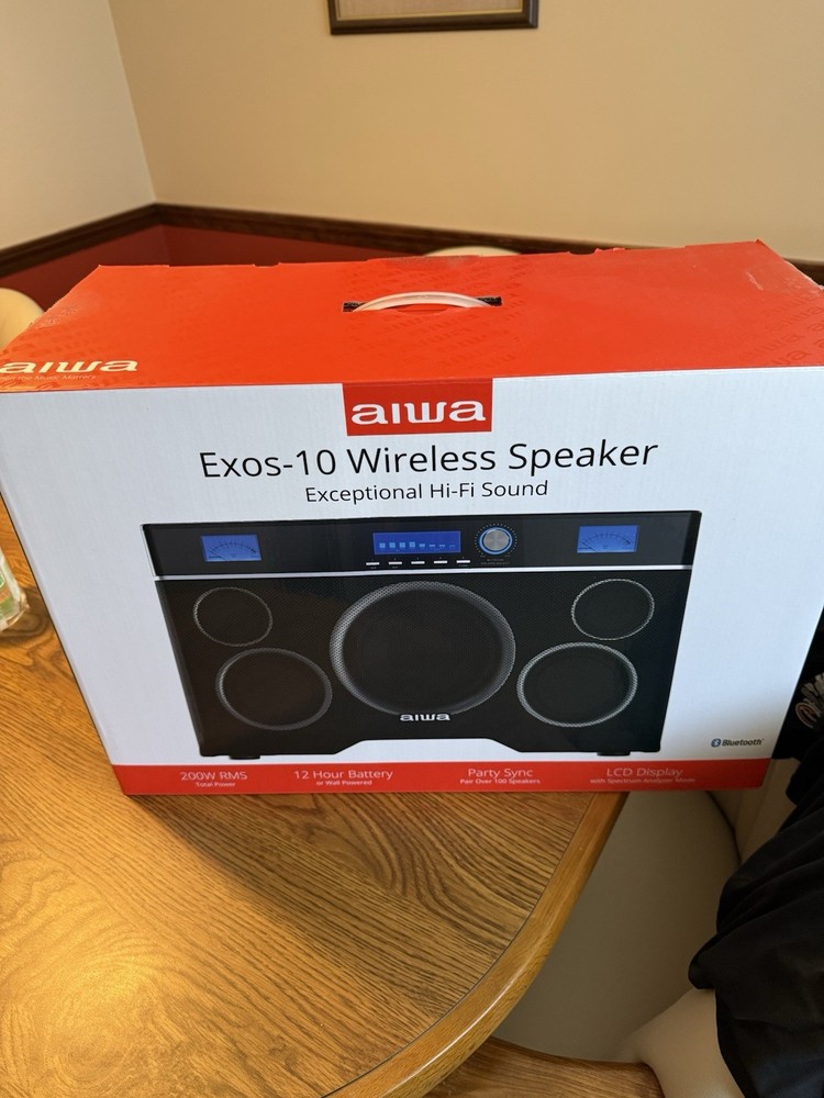 AIWA EXOS-10 Portable Bluetooth Speaker