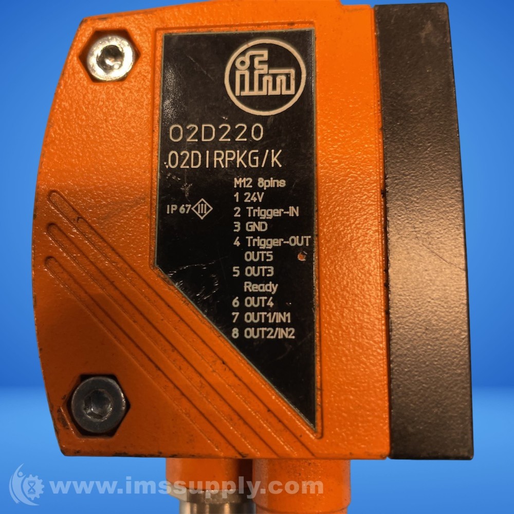Ifm 02DIRPKG/K Photoelectric Recognition Sensor 3388