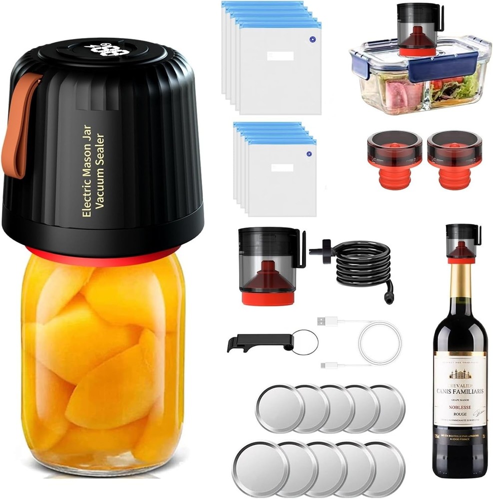 Mason Jar Sealer Accessory Hose Compatible Vacuum Pump