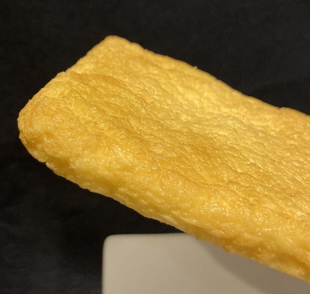 Food sample: plump fried tofu