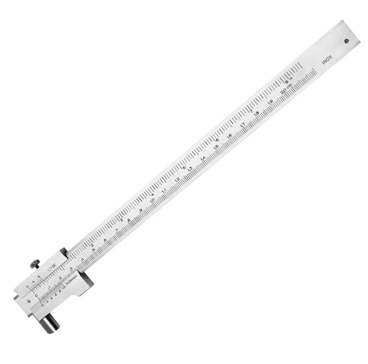 0-200mm Carbide Scriber Parallel Marking Gauging Ruler Marking Vernier Caliper