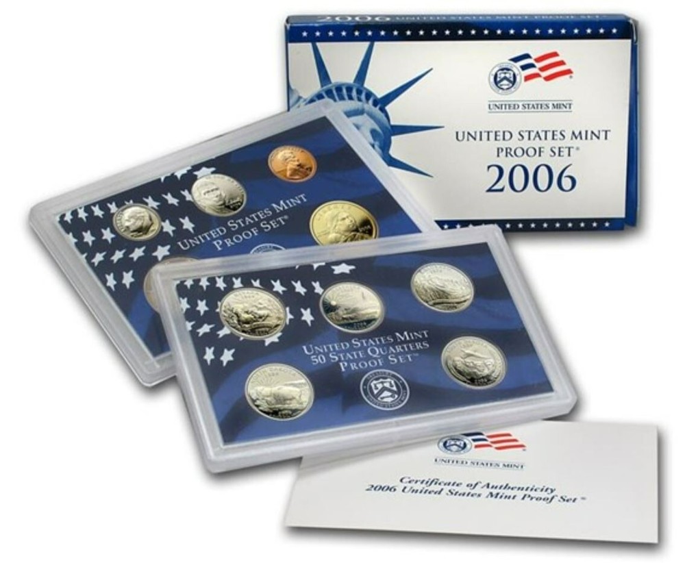 2006-S Complete U.S. Mint Proof Set with Box and COA