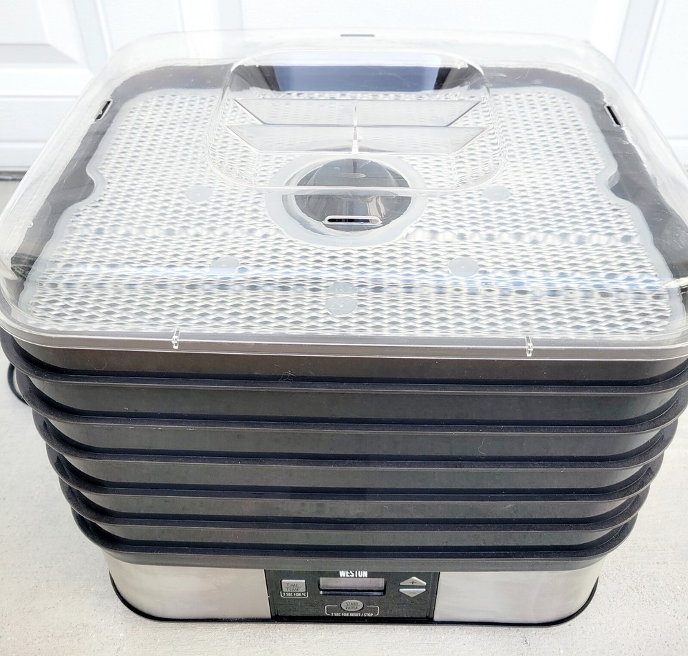 Weston 75-0401-W 6 Tray Digital Dehydrator