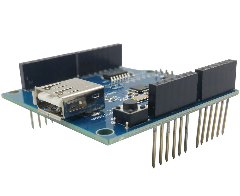USB Host Shield for Arduino Compatible with Google Android ADK UNO MAX3421E