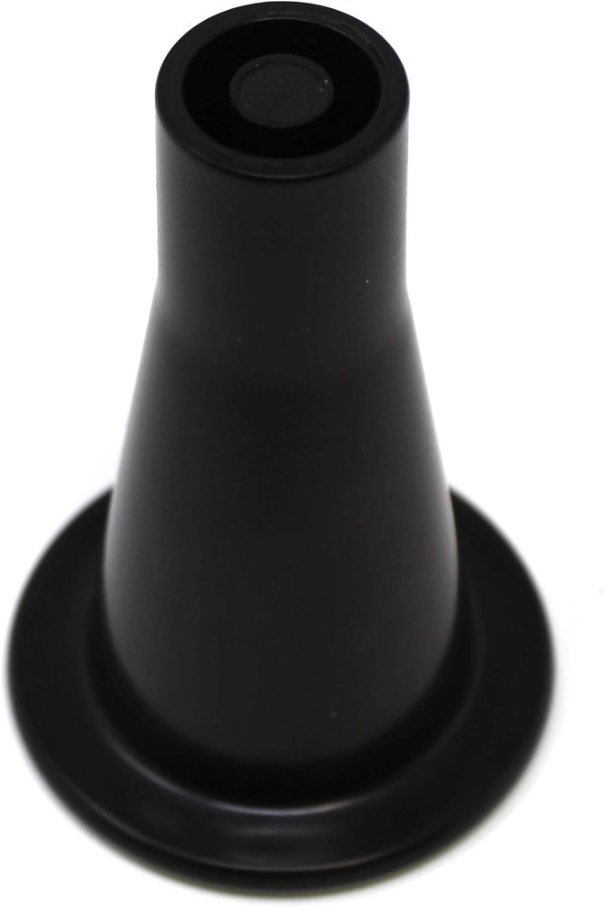 Black Plastic 3-5/8” Bed Frame Feet/Glide Leg | Tall Cone Shaped Replacement Leg