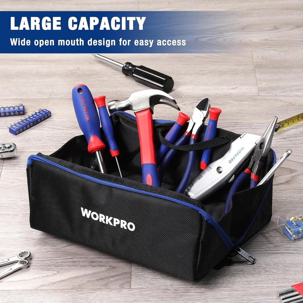 Versatile 10-Inch Tool Storage Bag - Perfect for Organizing Tools & More