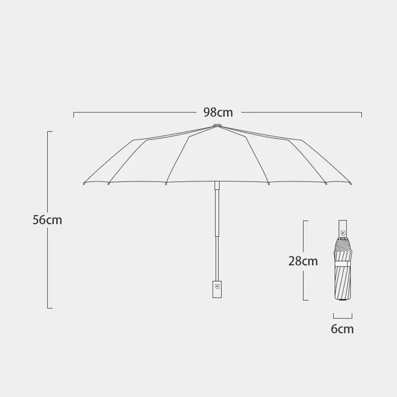 Jaguar Automatic Rain Umbrella
