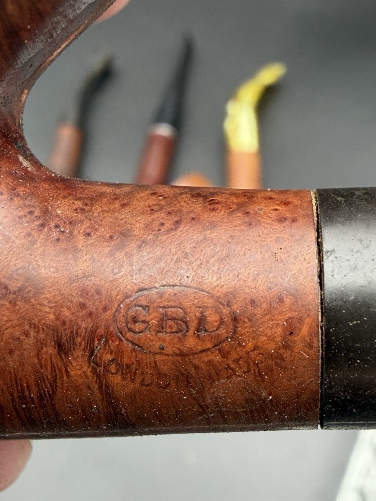 GBD London Made Bent Briar Pipe 9466