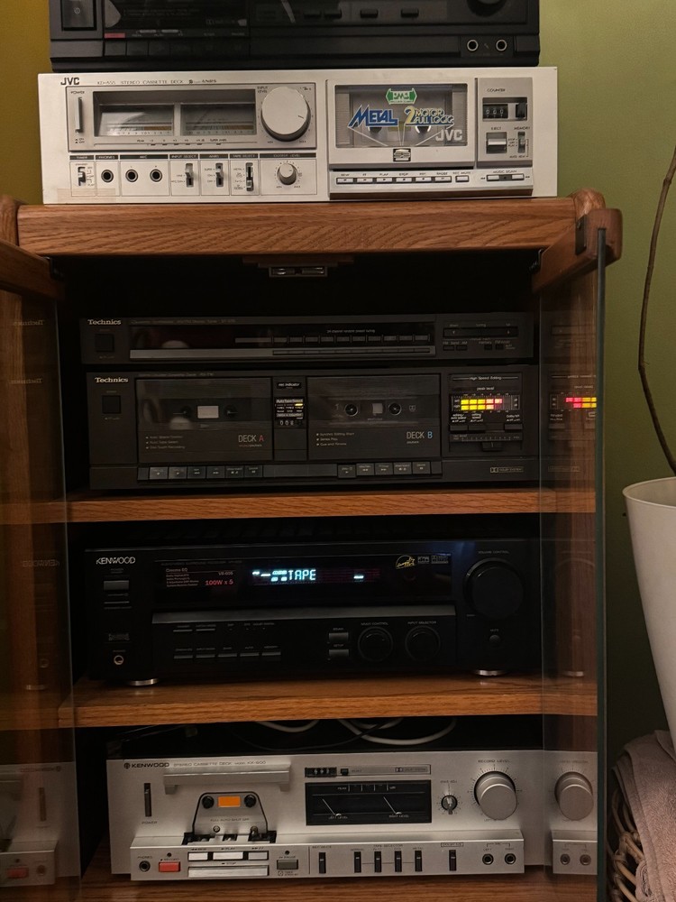 Technics RS-T16 Dual Stereo Cassette Deck- Tested and Working!!!