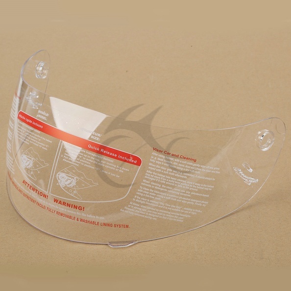 Clear Flip Up Full Face Helmet Visor Shield Anti Scratch/Fog/UV Replace